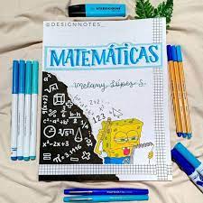 Imágenes de portadas de matemáticas